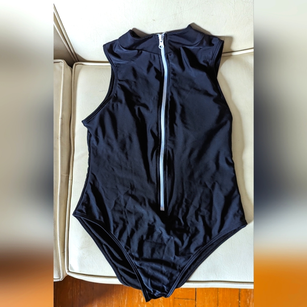 NWOT Zip Up Swimsuit by Shein